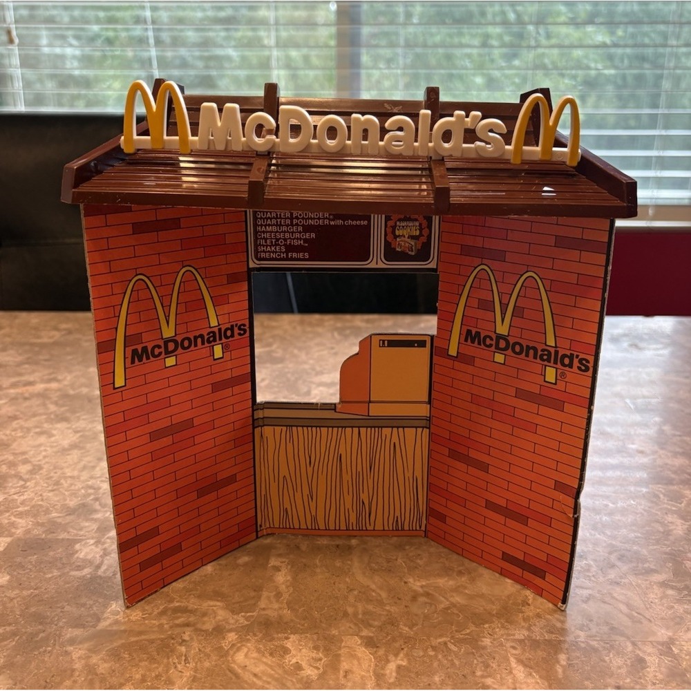 McDonaldland Roof Counter Replacement Pieces 1976 Remco McDonald's Playset